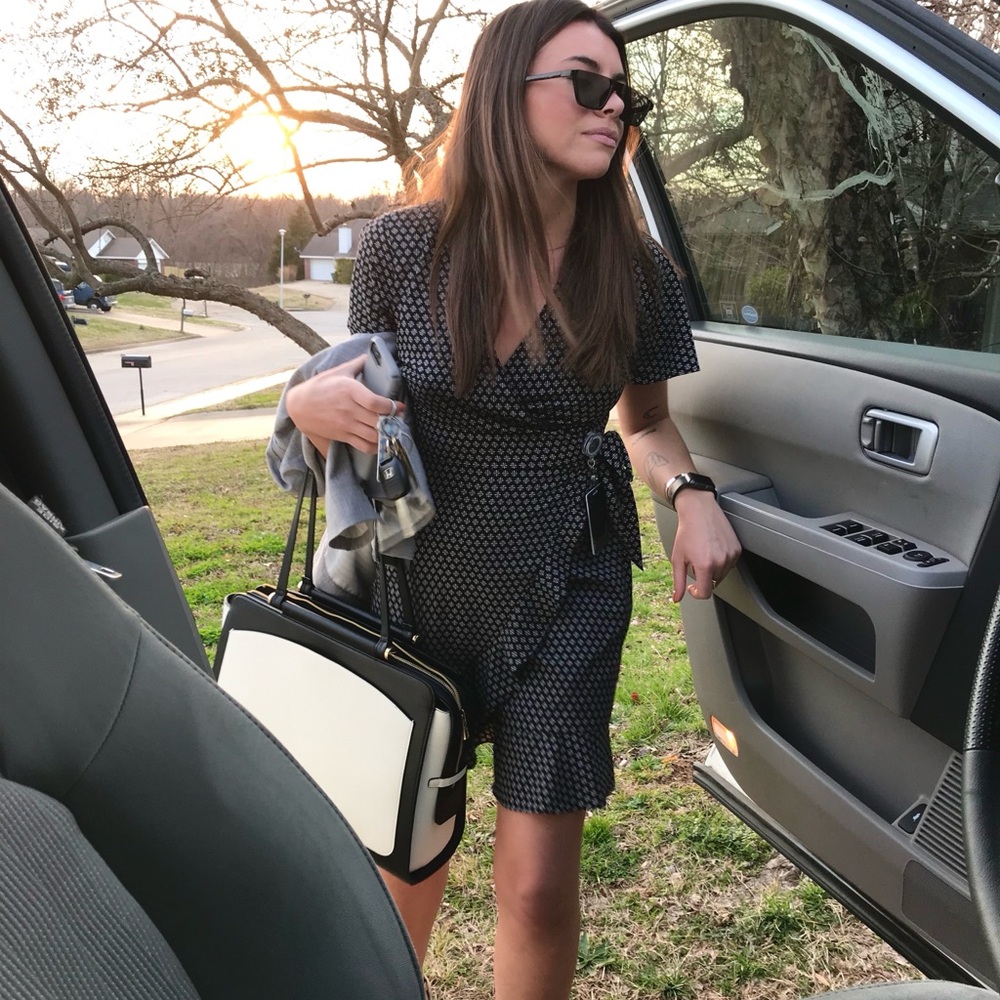 Banana Republic Mini Wrap Dress